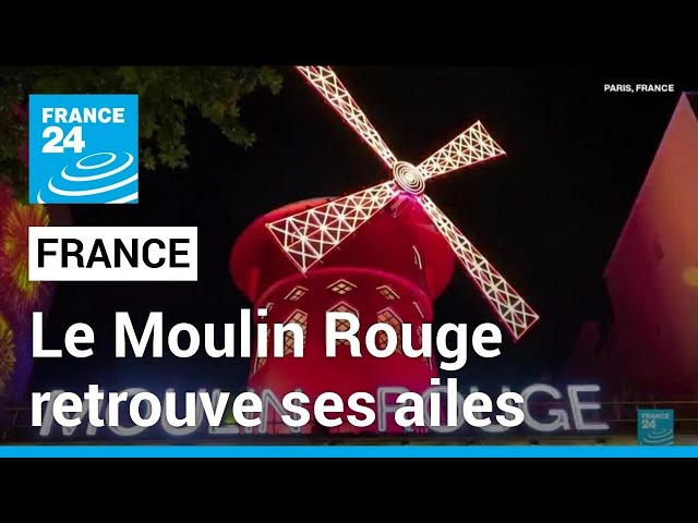 ⁣Le Moulin Rouge retrouve ses ailes après 2 mois • FRANCE 24