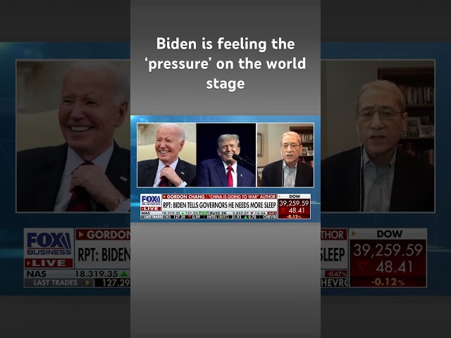 ⁣Biden tells governors he needs more sleep, according to reports #shorts