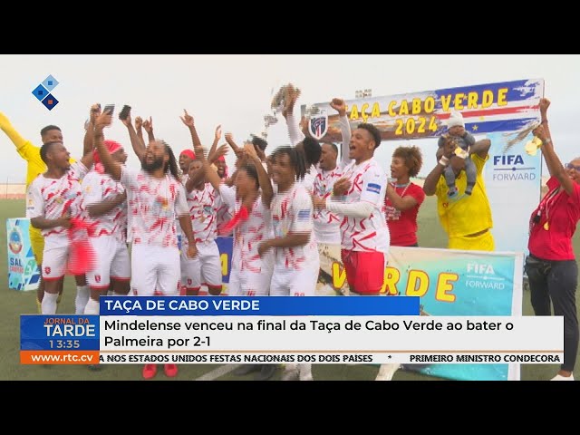 ⁣Mindelense venceu na final da Taça de Cabo Verde ao bater o Palmeira por 2-1