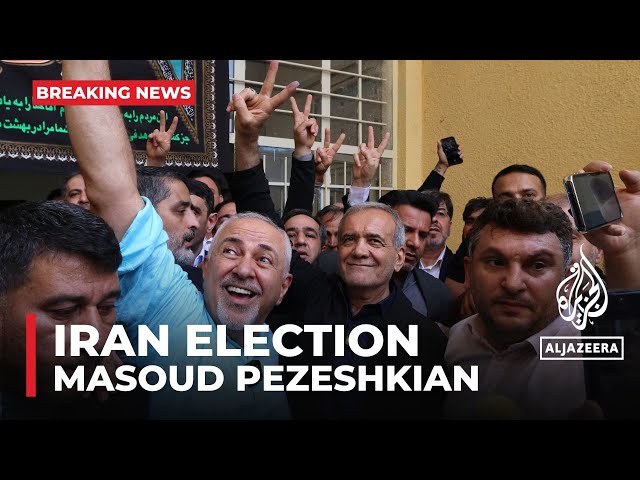⁣Pezeshkian promises to serve all Iranians in a victory speech