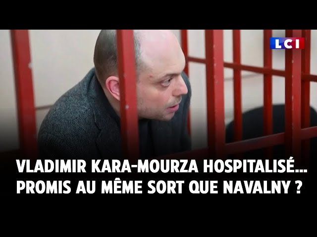 ⁣Russie : Vladimir Kara-Mourza hospitalisé… est-il promis au même sort que Navalny ?