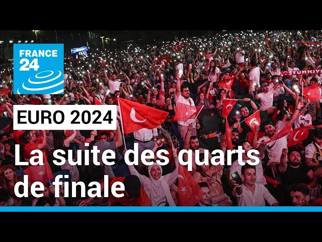 ⁣Euro 2024 : la suite des quarts de finale, Angleterre/Suisse et Pays-Bas/Turquie • FRANCE 24