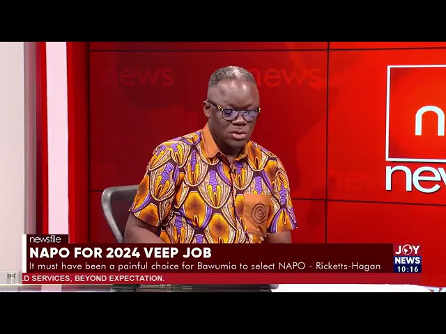 ⁣It must have been a painful choice for Bawumia to select NAPO - Ricketts-Hagan | Newsfile