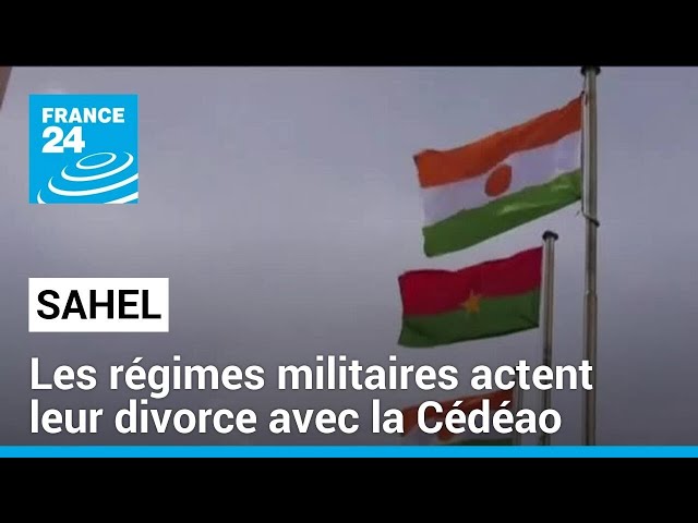 ⁣Pour leur premier sommet, les régimes militaires sahéliens actent le divorce avec la Cédéao