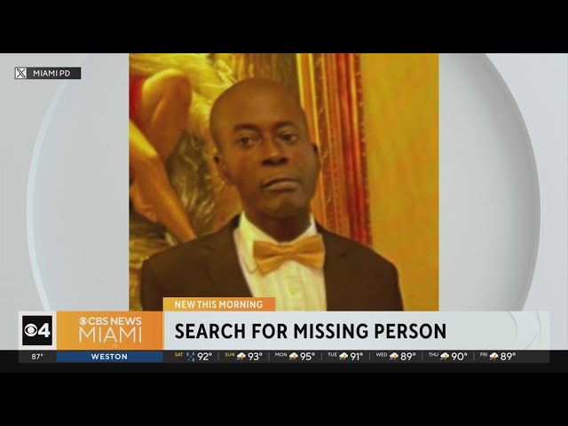 ⁣Search for missing man last seen out of Little Haiti