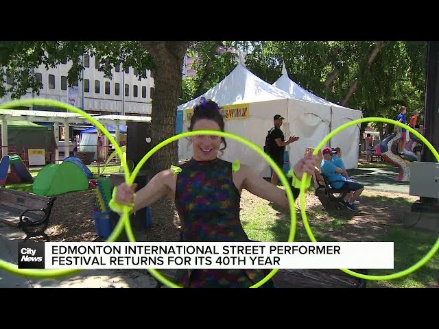 ⁣Edmonton International Street Performers Festival celebrates 40th anniversary