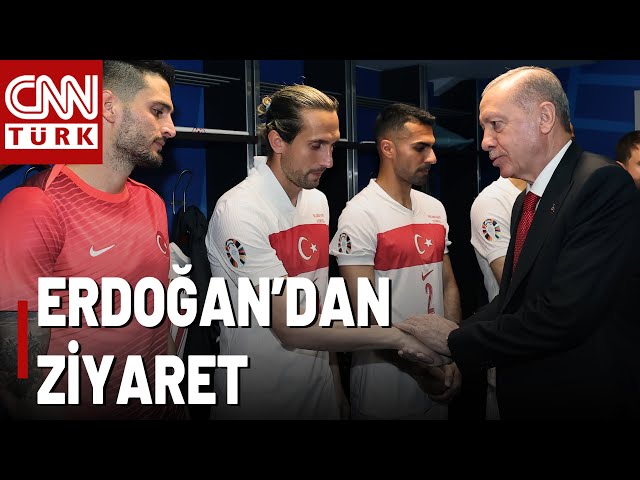 ⁣SON DAKİKA  | Cumhurbaşkanı Erdoğan Milli Takımı Ziyaret Etti!