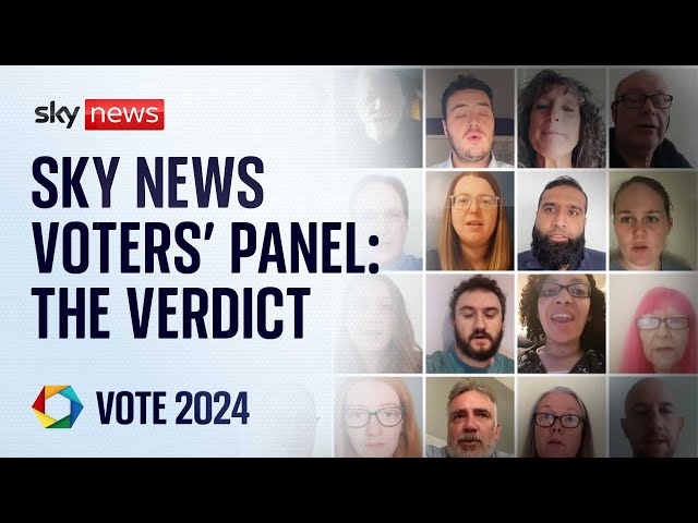 ⁣Sky News Voters' Panel: Their verdict on Labour after Sir Keir Starmer's election landslid