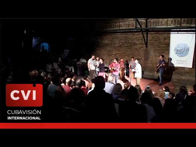 ⁣Presentaron documental cubano "Santa Canción"
