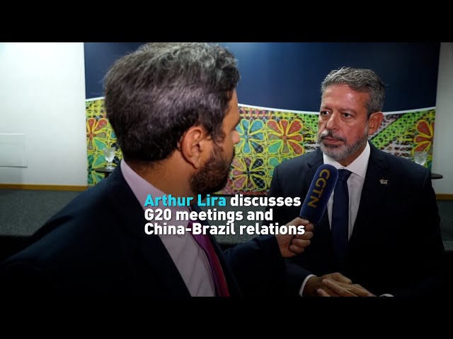 ⁣Arthur Lira discusses G20 meetings and China-Brazil relations