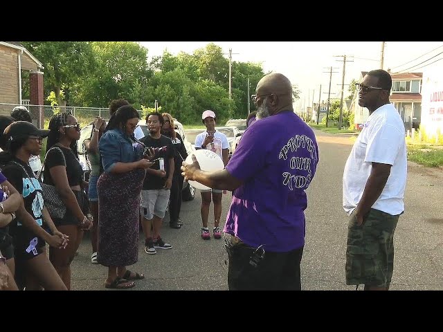 ⁣Vigil held on 1-year anniversary of Wynter Cole-Smith's death in Detroit