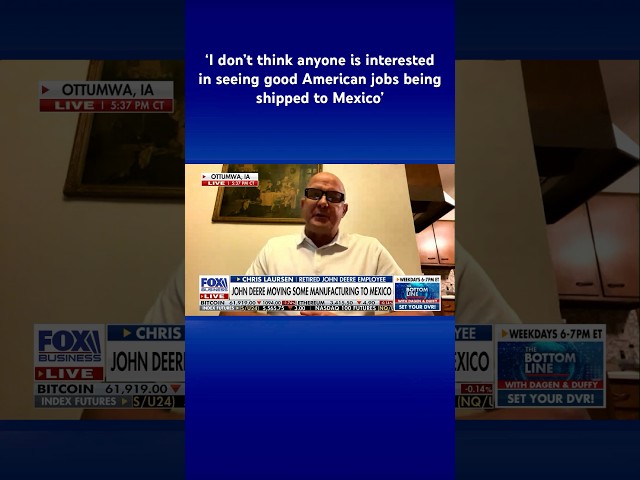 ⁣Retired John Deere employee reveals the impact of job layoffs #shorts