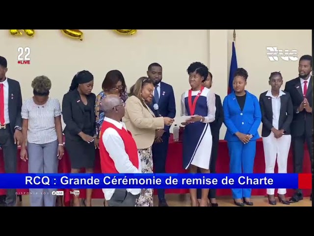 ⁣Grande Cérémonie de remise de Charte, l’installation de la Première Présidente du Rotaract Club