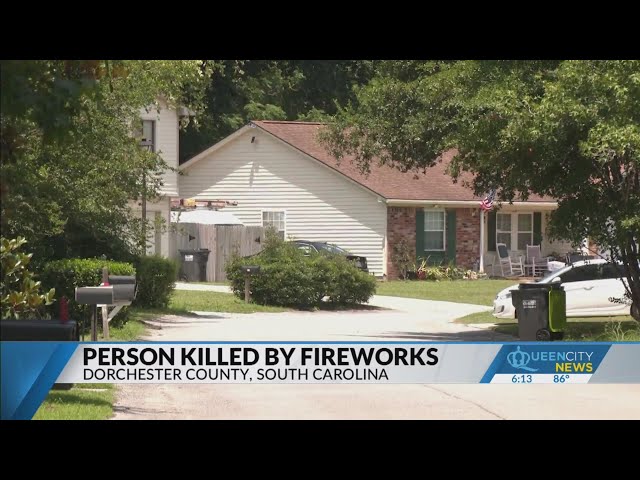 ⁣Summerville man dies after placing lit firework on his head during Fourth of July neighborhood party