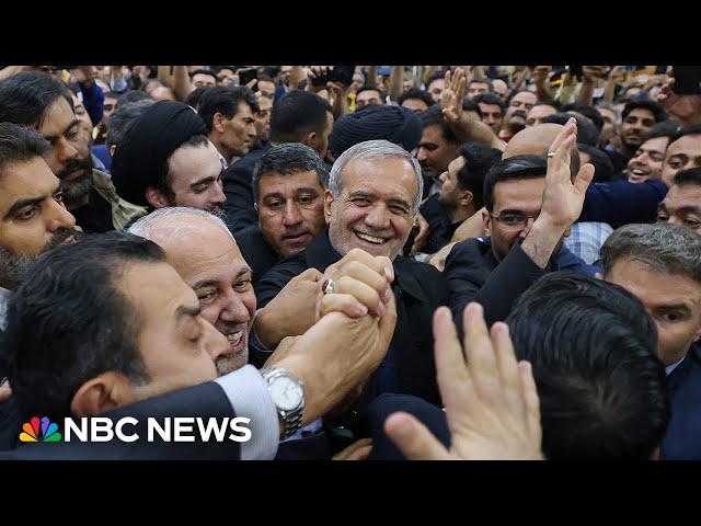 ⁣Reformist Masoud Pezeshkian wins Iran’s runoff presidential election