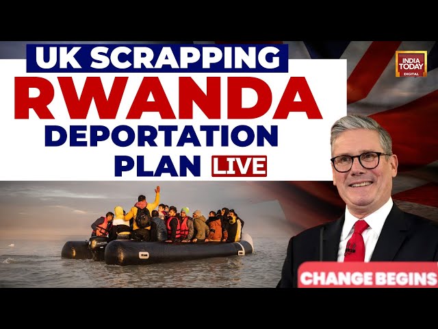 ⁣New PM Keir Starmer Announces Scrapping Of Rwanda Deportation Plan |  Changes In UK Asylum System