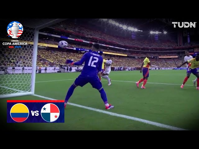 ⁣¿ENTRA LA PELOTA? Se salva Colombia | Colombia 2-0 Panamá | Copa América 2024 - 4tos | TUDN