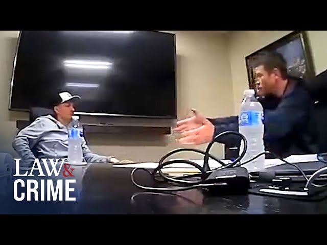 ⁣Sheriff Allegedly Tries to Intimidate Cop During Interrogation After Reporting Police Chief