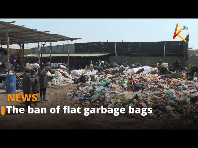 ⁣Garbage collectors up in arms over the ban on flat garbage bags which takes effect in 2 days