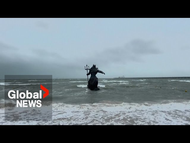 ⁣Hurricane Beryl hits Mexico's Yucatan Peninsula, heads toward Texas