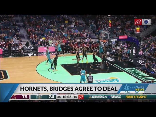 ⁣Miles Bridges agrees to new 3-year deal with Hornets: sources