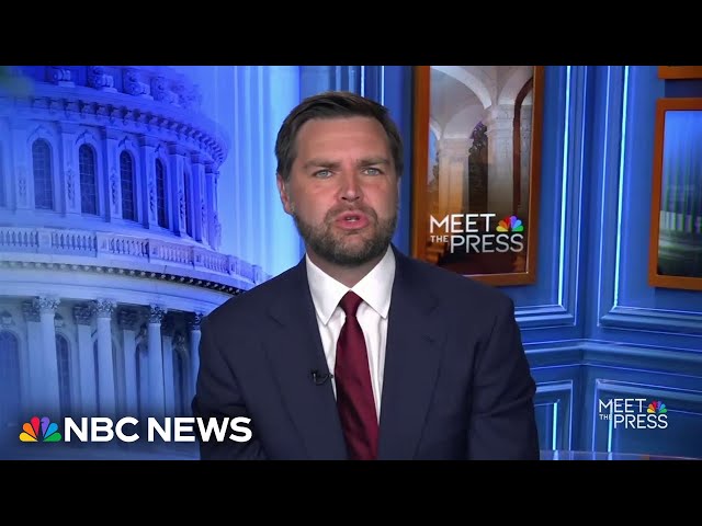 ⁣JD Vance defends Trump's call to investigate Biden family: Full interview