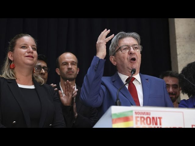 ⁣'New Popular Front is ready to govern,' says victorious Mélenchon
