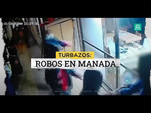 Turbazos: Robos en manada