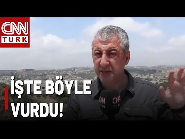 İsrail Lübnan'ı Böyle Vurdu! CNN TÜRK Ekibi Sınır Hattındaki Saldırıyı Anbean Kaydetti