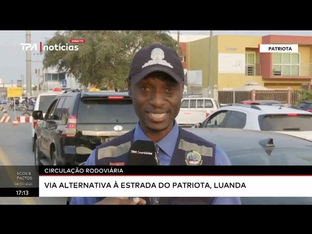 Circulação Rodoviária - Via alternativa à do Patriota, Luanda