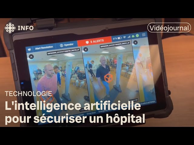 ⁣Détecter les armes à l'hôpital avec l’IA | Vidéojournal