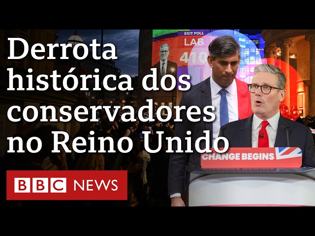 Keir Starmer premiê: o que explica esmagadora vitória trabalhista sobre conservadores no Reino Unido