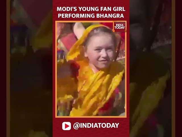 ⁣Viral Video: Cute Bhangra By Russian Toddler | #pmmodiinrussia  #indiatoday  #shorts  #pmmodi