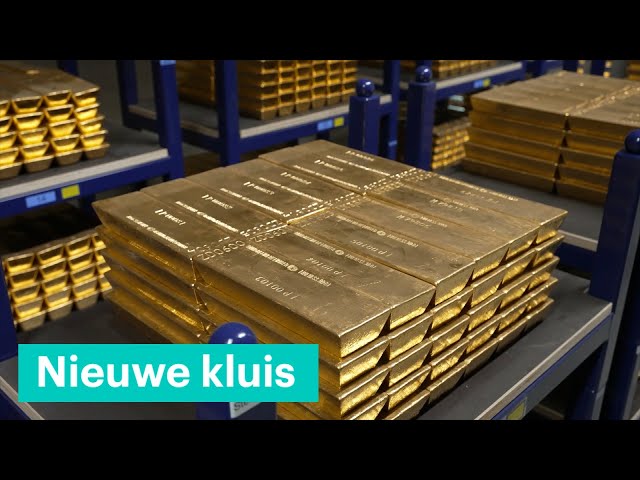 Zo zien miljarden euro's aan goudstaven eruit