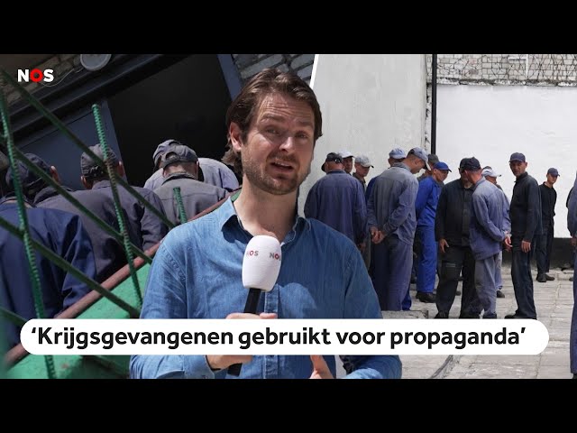 ⁣Binnenkijken in een kamp voor Russische krijgsgevangenen