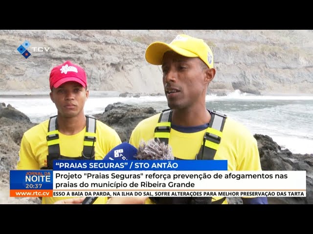 ⁣Projeto "Praias Seguras" reforça prevenção de afogamentos nas praias do município de Ribei