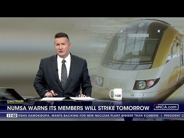 Gautrain | NUMSA warns of a protest action on Monday