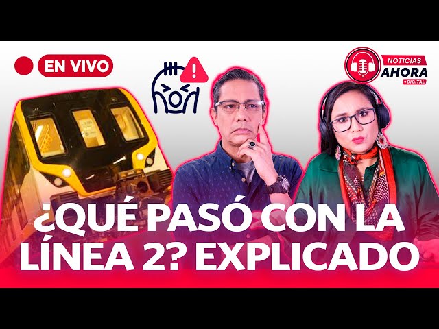 Conflicto por la Línea 2. TVPerú Noticias EN VIVO, Noticias Ahora Digital 8 de julio