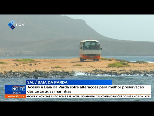 ⁣Acesso à Baía da Parda sofre alterações para melhor preservação das tartarugas marinhas