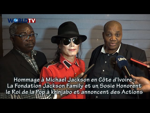 En visite en Côte d'Ivoire, une délégation de la Fondation Jackson Family honore le Roi de la P