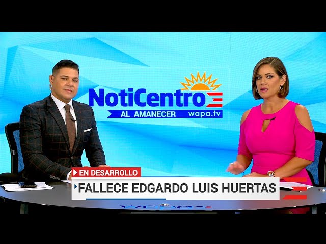 Fallece Edgardo Huertas Feliciano, reconocida figura de la televisión boricua