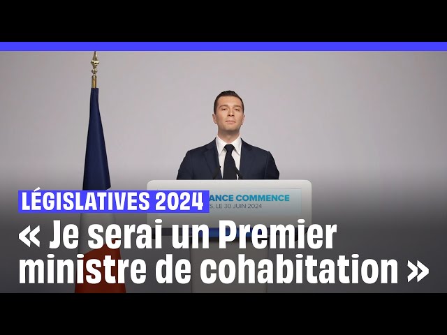 Législatives 2024 : « J'entends être un Premier ministre de cohabitation », affirme Jordan Bard