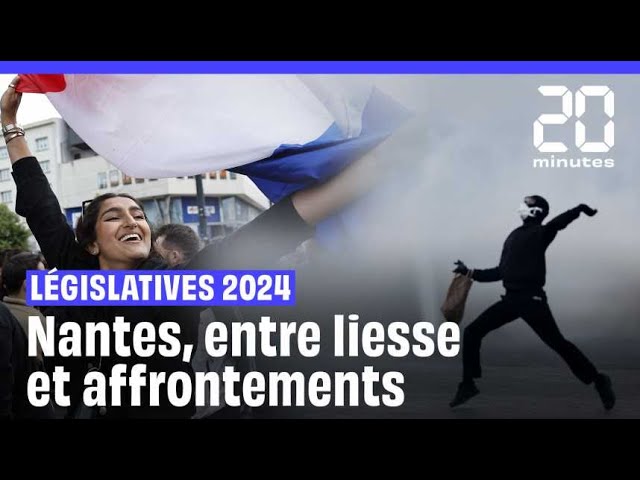 Résultats législatives 2024 : Explosion de joie et affrontements avec les forces de l'ordre à N