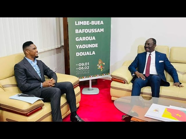 FECAFOOT: Le ministre de sport envoie un message fort a Samuel Eto'o .