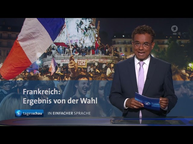 tagesschau in Einfacher Sprache 19:00 Uhr, 08.07.2024