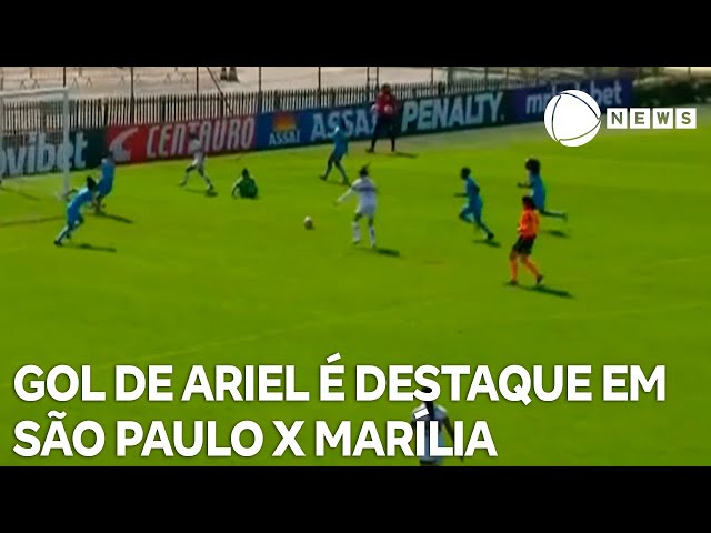 Lance de Energia: gol de Ariel é destaque em São Paulo x Marília