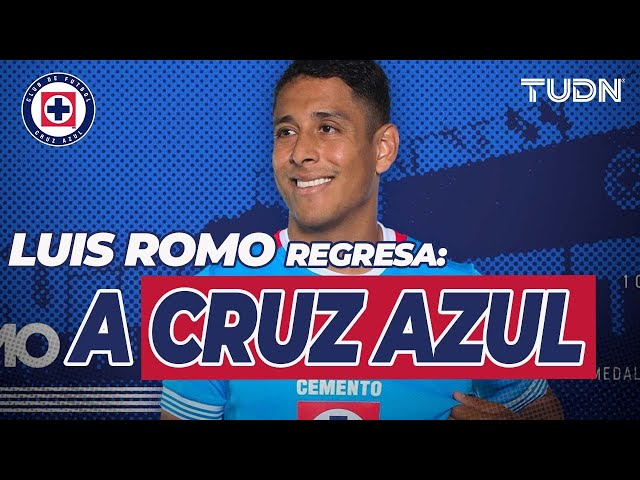 FICHAJE OFICIAL : Luis Romo se convierte nuevamente en futbolista de Cruz Azul | TUDN