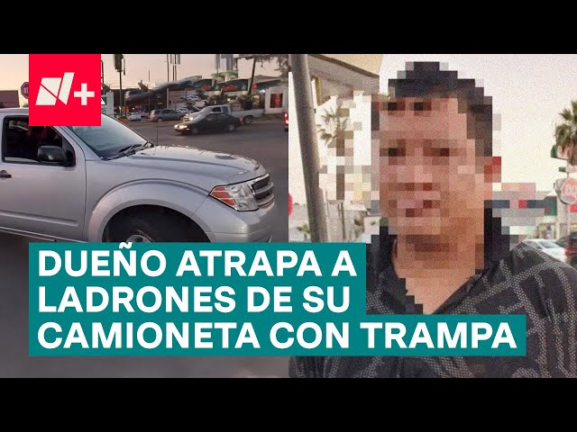 Intentan vender camioneta robada, dueño los contacta para ‘comprarla' y los detienen - N+