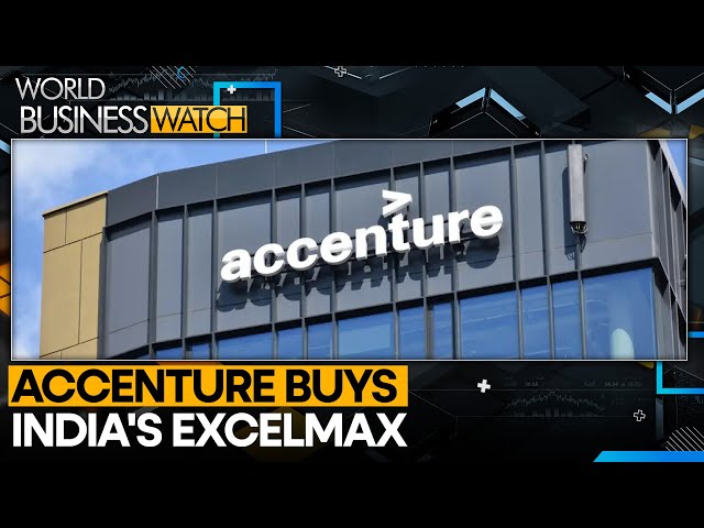 ⁣Accenture acquires Bengaluru’s Excelmax Technologies | World Business Watch | WION News