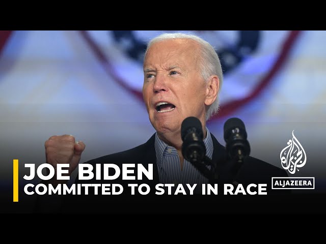 Biden vows to fight on, as White House denies Parkinson’s treatment